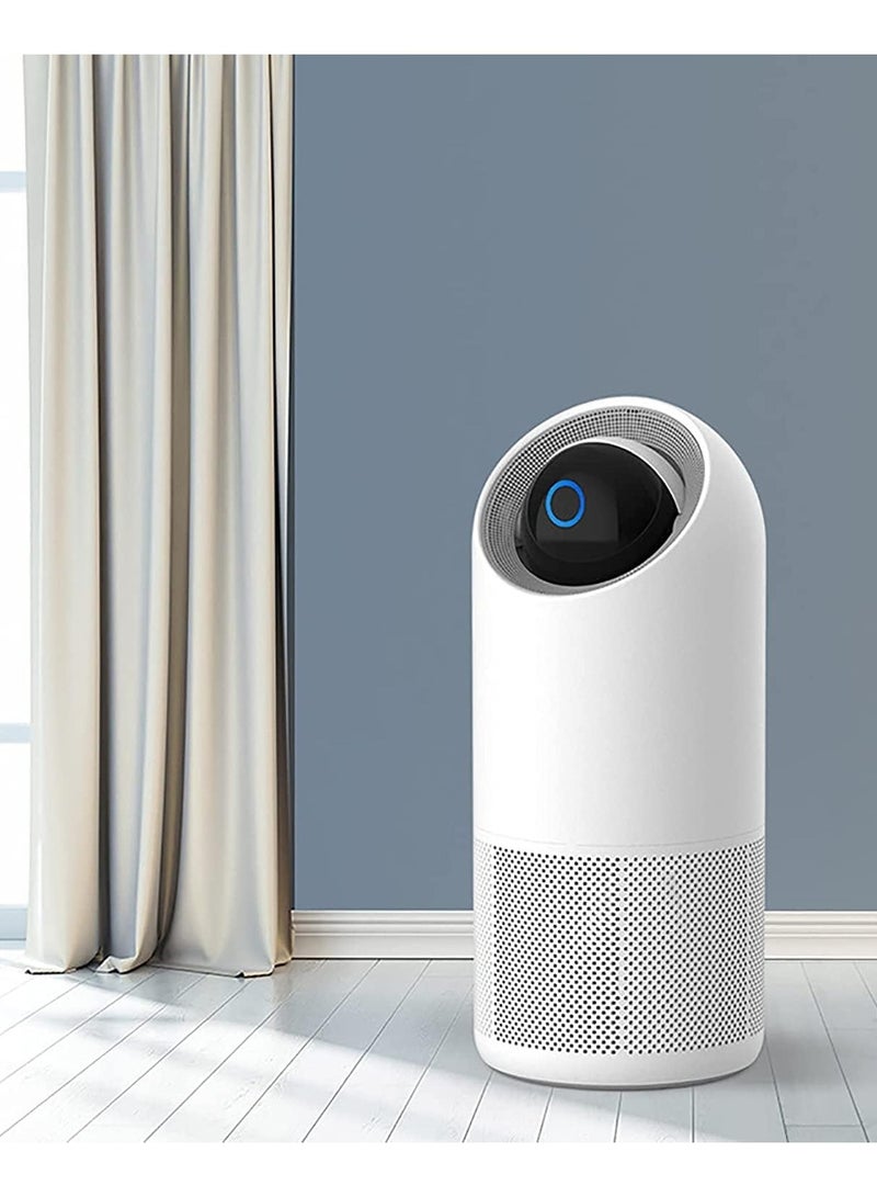 AROAQ Air Purifier Bedroom Light Sound Small PM2.5 Removes Particles - Image 1