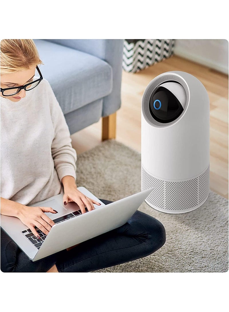 AROAQ Air Purifier Bedroom Light Sound Small PM2.5 Removes Particles - Image 2