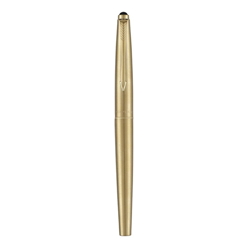 Parker Galaxy Gold Roller Ball Pen, Elegant and Sophisticated, Perfect for Office Professionals, College Students, and Individual Use, Premium Writing Experience - Image 4