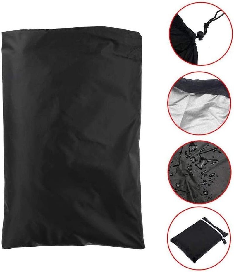 Electric Mobility Scooter Storage Cover, 190D Oxford Wheelchair Cover Waterproof Weatherproof, Heavy Duty Electric Wheelchair Cover Protector Vehicle Cover Foldable Carry Bag - Image 4