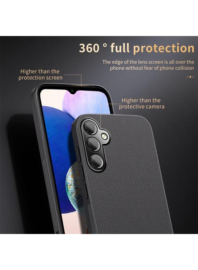 اس-توب جراب هاتف مغناطيسي من الجلد من HUIYI لهاتف Samsung Galaxy A14 4G / 5G - Image 4