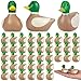 Deekin 24 Pcs Rubber Ducks 2 Inch Party Favors Small Animal Rubber Ducks for Cruise Ships for Shower Birthday Gift Activity Theme Party Mallard - Image 2