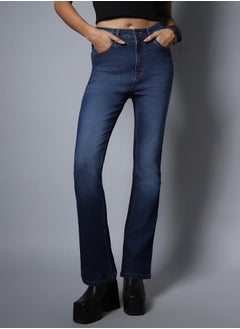 HIGH STAR Light Fade High Rise Bootcut Jeans  - Image 1