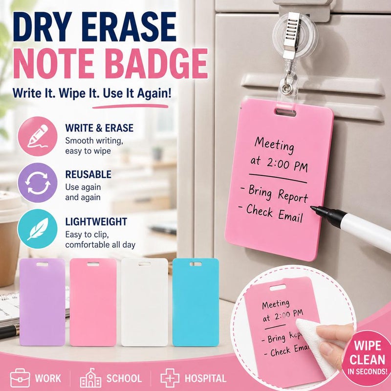 New Erasable Badge Sticky Notes - Image 4