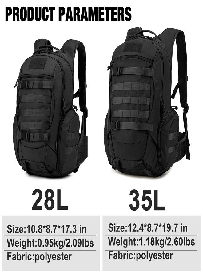 Mardingtop Tactical Backpack, Black, 52cm - Image 2