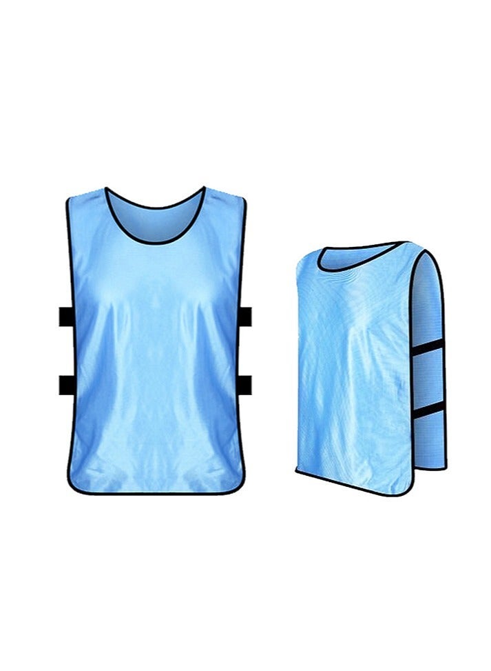 12PCS Soccer Training Vest,Basketball Jersey,Team Practice Vests,Sports Pinnies for Kids Teens Adults for Football, Basketball and Other Team Training，Suitable Sized 145CM-175CM - Image 2