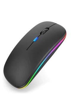 Generic Wireless Computer Mouse W10 Rechargeable Slim Silent Multicolour 10 pieces  - Image 2