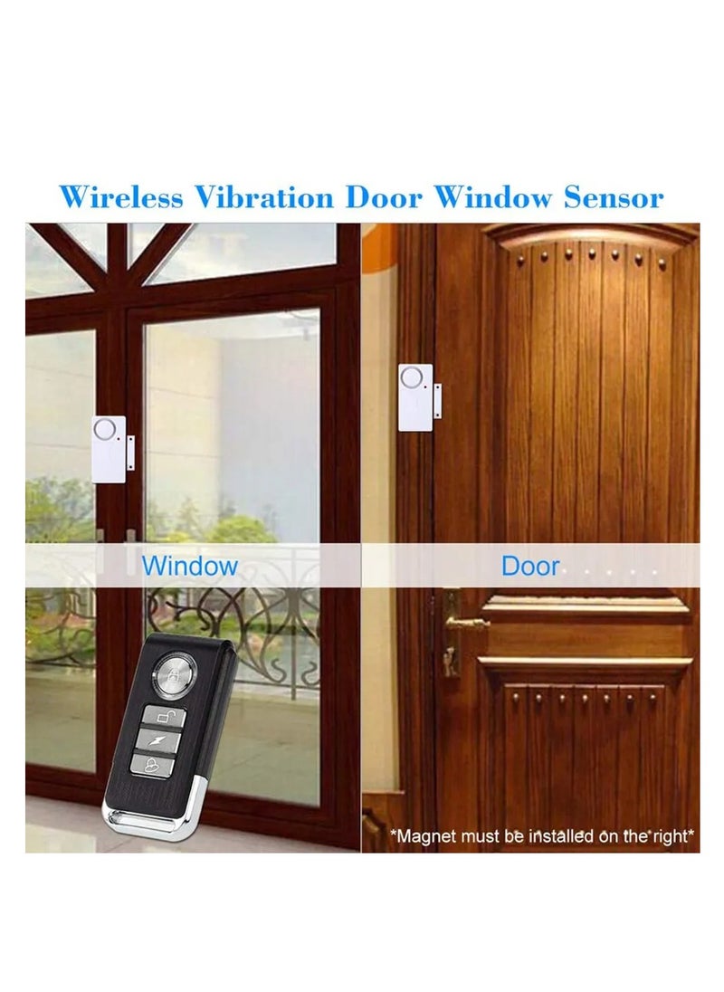 Generic - Wireless Magnetic Door Sensor With Remote Control - Image 1