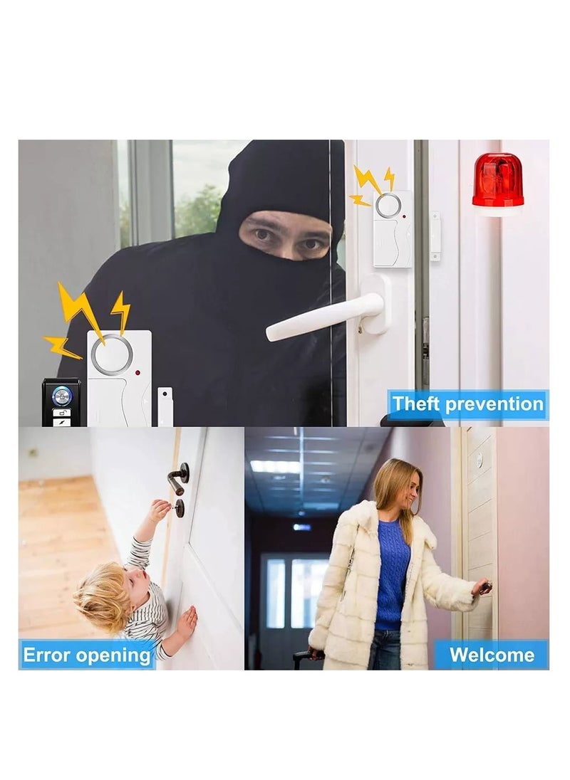 Generic - Wireless Magnetic Door Sensor With Remote Control - Image 1