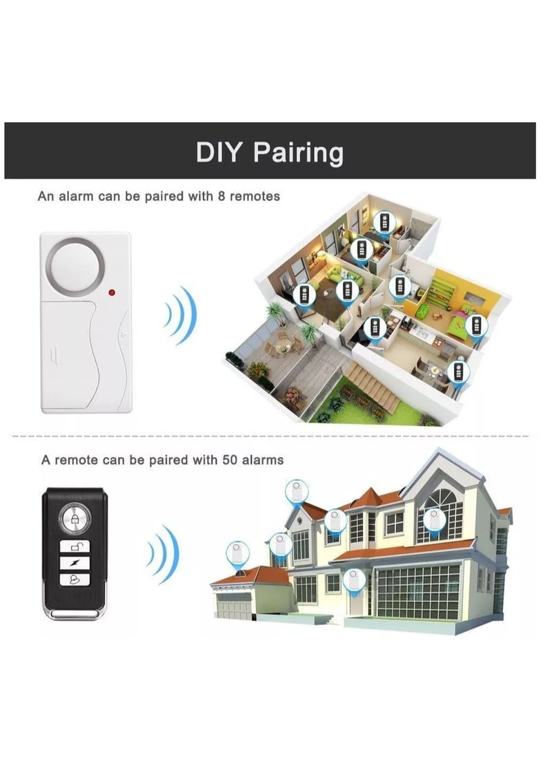 Generic - Wireless Magnetic Door Sensor With Remote Control - Image 1
