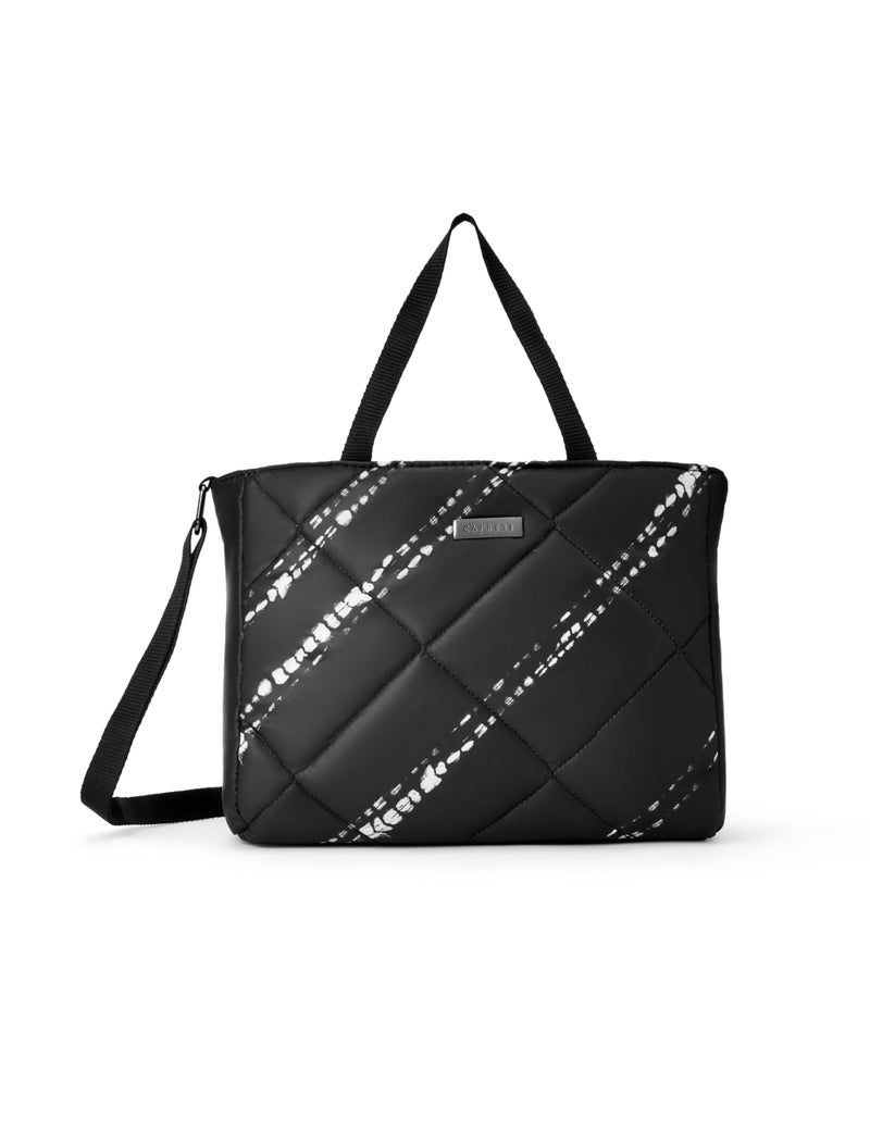 Caprese womens OLIVE S Medium BLACK Satchel - Image 1