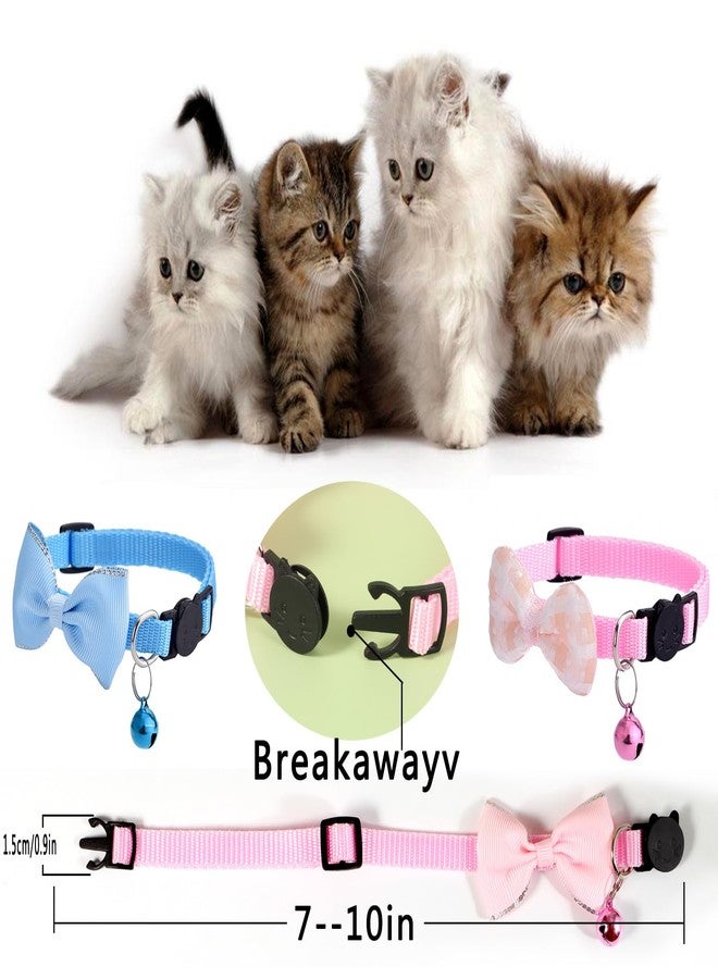 TAMHOO 12/16 PCS Cute Cat Collars Breakaway with Bell for Boy Cats and Girl Cats Gifts (#4-16pcs Multicolor Flower) - Image 5