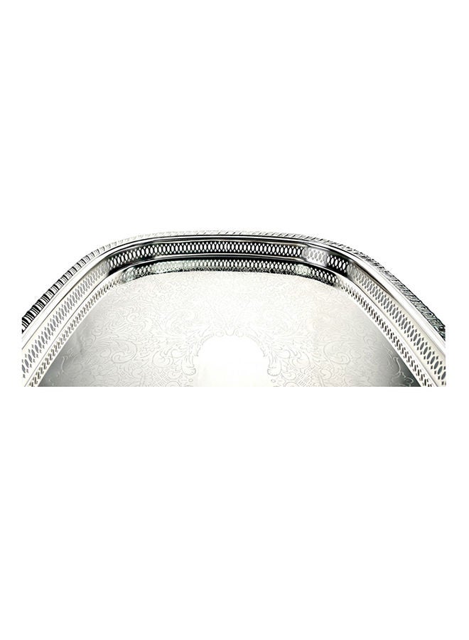 ZOLTEN Silverplated Medium Size Rectangle Tray - Image 4