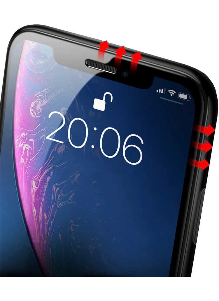 Megafox Teknoloji - Davin 5d Glass Screen Protector Compatible with Apple iPhone Xs Max - Image 1
