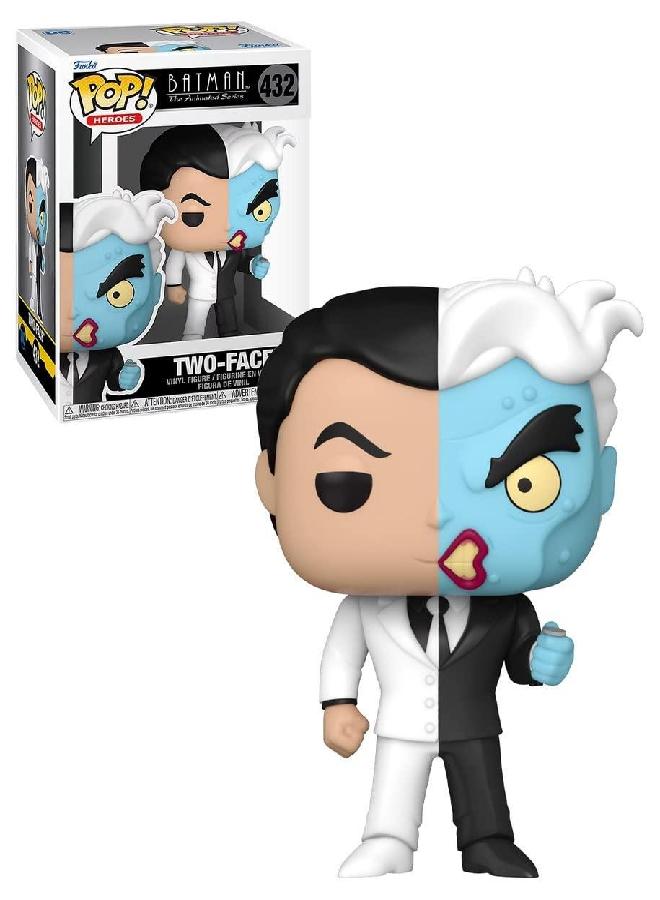 POP DC Batman The Animated Series Two-Face Funko POP Vinyl 2021 L.A. Comic Con Exclusive - Image 1