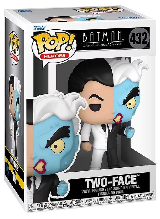 POP DC Batman The Animated Series Two-Face Funko POP Vinyl 2021 L.A. Comic Con Exclusive - Image 2