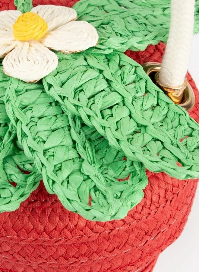 Meri Meri Strawberry Basket Bag