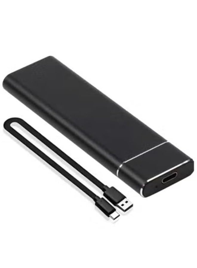 محرك أقراص صلبة خارجي محمول سعة 2 تيرابايت، محركات أقراص صلبة صغيرة SSD، محركات أقراص خارجية ذات حالة صلبة، محرك نسخ احتياطي للكمبيوتر، يدعم USB 3.1 إلى Type-C لنقل بيانات التخزين لأجهزة الكمبيوتر ا - Image 1