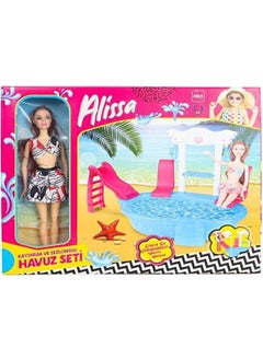 SOLE Elly's Baby Pool Play Set with Slide and Sunbed  - Image 3