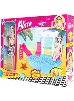 SOLE Elly's Baby Pool Play Set with Slide and Sunbed  - Image 4