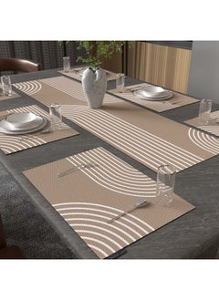 ART MOOD Lynn Leaf Placemats Set  - Image 3