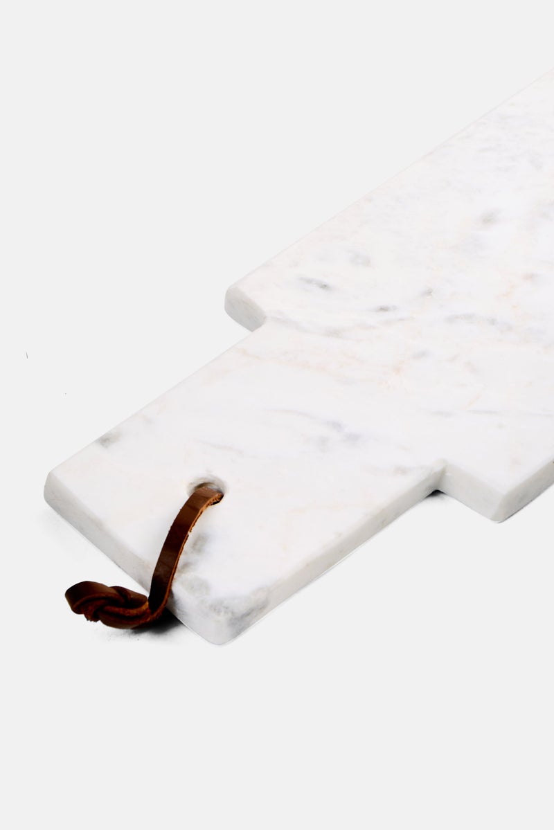Muy Mucho Marble Cutting Board, White - Image 2