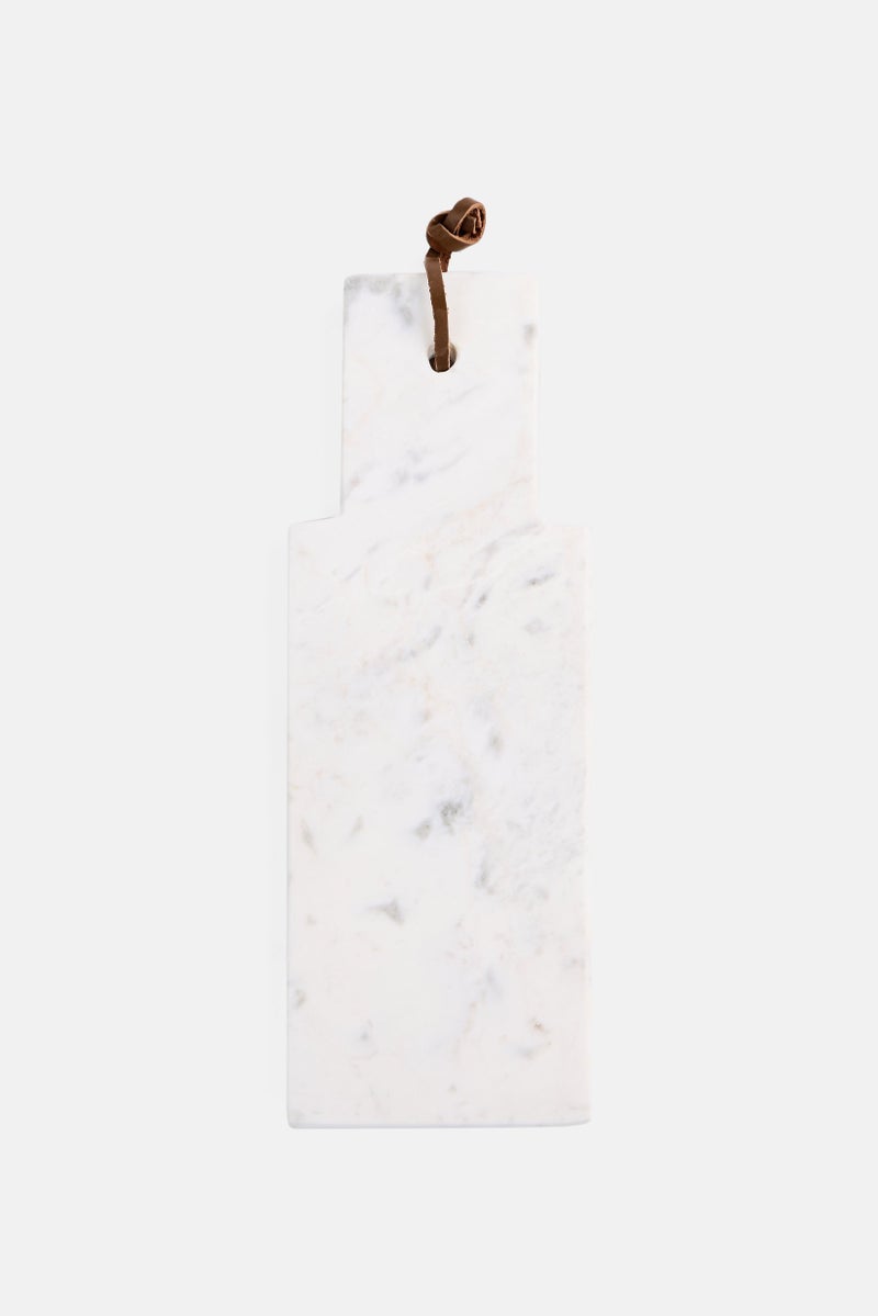 Muy Mucho Marble Cutting Board, White - Image 1