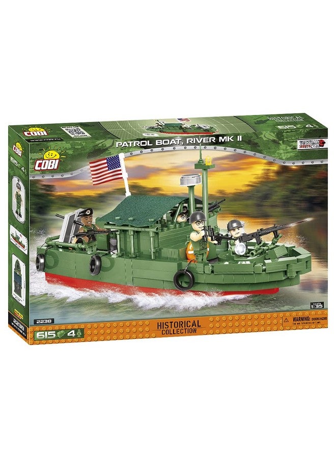 COBI COBI 615 Pcs Historical Collection Vietnam War /2238/ PBR 31 Mk.Ii  - Image 2