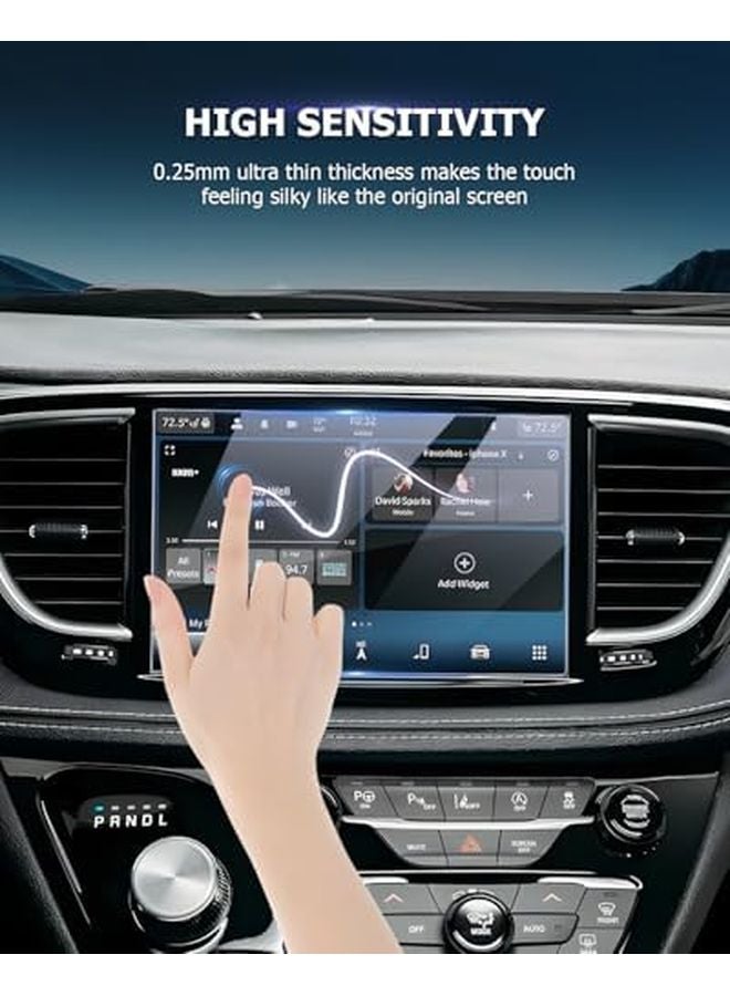 2025 Chrysler Pacifica 10 1 Inch Tempered Glass Screen Protector For 2021 2025 Models - Image 5