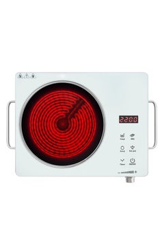Aideli Portable Infrared Electric Cooker – Tabletop Ceramic Stove Burner with LED Digital Display, 5 Heat Levels, Rapid & Quiet Heating, Touch Control, Multi-Function Design, Overheat Protection  - Image 1