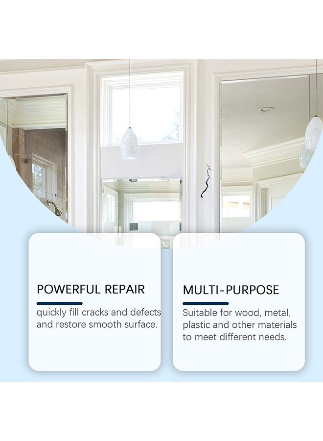 Jakehoe Multi Surface Touch Up Paint, White Touch Up Paint, Multi Surface Touch Up Paint Pen, Quickly Repairs for House Minor Chips, Walls, Wood, Interior and Exterior Satin Enamel Paint 30ml - Image 4