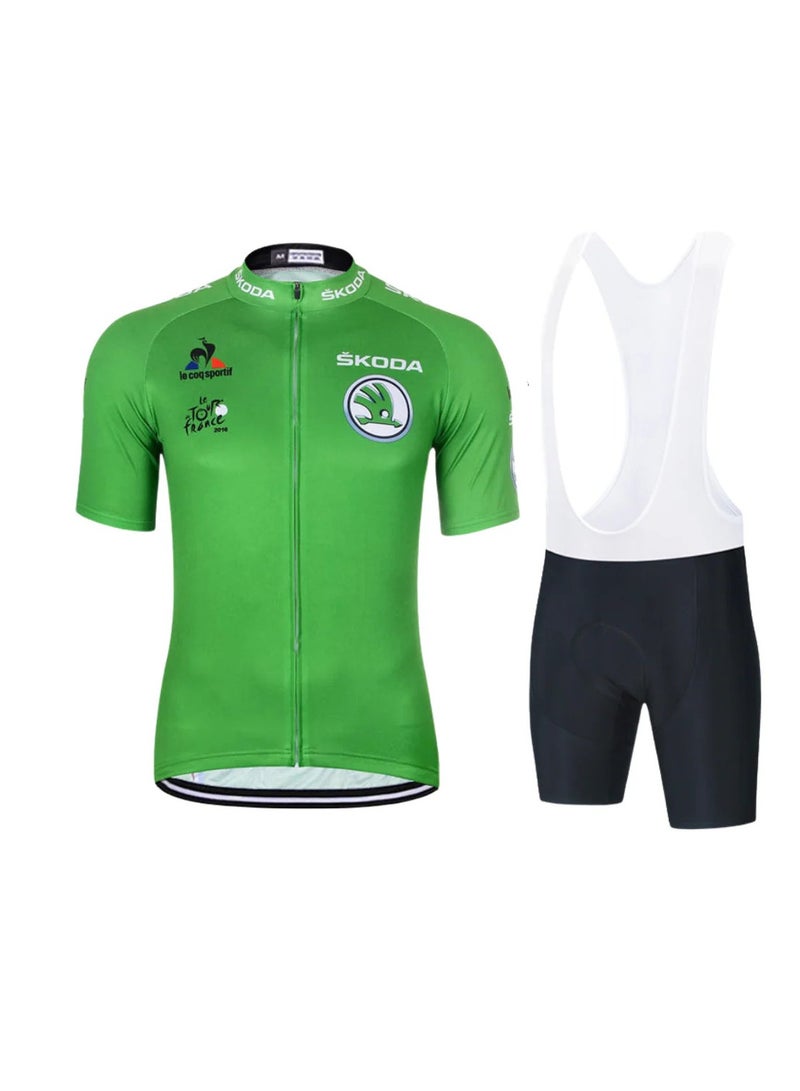 KUYING GR New Summer Outdoor Sunscreen Moisture Absorption Quick Drying Bicycle Women's Cycling Clothing Set  - Image 1