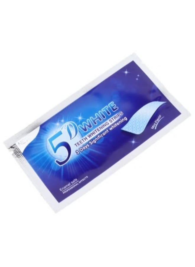 شرائط تبييض الأسنان المتقدمة (Advanced Strips) – لإزالة البقع والجير للحصول على ابتسامة ناصعة – 10 شرائط (حقيبة واحدة) - Image 2
