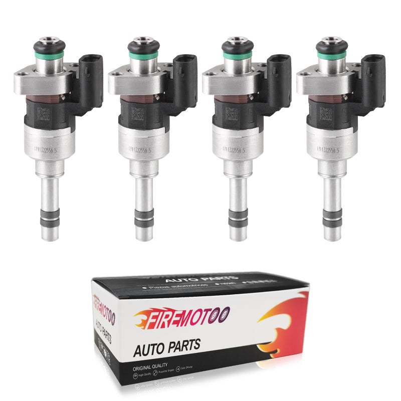 FIREMOTOO Fuel Injectors Set of 4 Compatible with Chevy Cruze 20162019 Equinox 20182019 Malibu 20162019 for GMC Terrain 20182019 for Buick Encore 20162019 FJ1293 55577403 12644767 6 Holes - Image 2