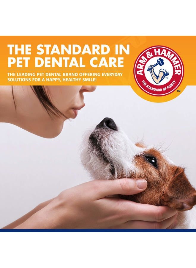 Arm & Hammer طقم تدريب الأسنان للتحكم في الجير للكلاب | فرشاة أسنان للكلاب، معجون أسنان، وفرشاة أصابع، طقم كامل لصحة أسنان الجراء المثالية | نكهة فانيليا زنجبيل اللذيذة - Image 4