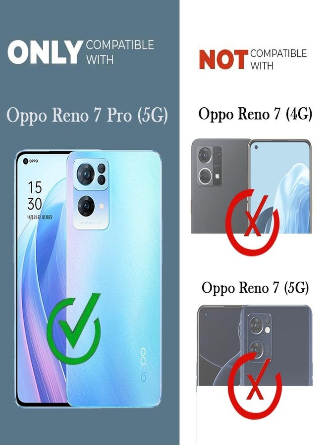 جكوبي غطاء خلفي من Jkobi لهاتف Oppo Reno7 Pro 5G | Reno 7 Pro 5G (مقاوم للصدمات مع لوحة شفافة من البولي كربونات | أسود احترافي) - Image 4