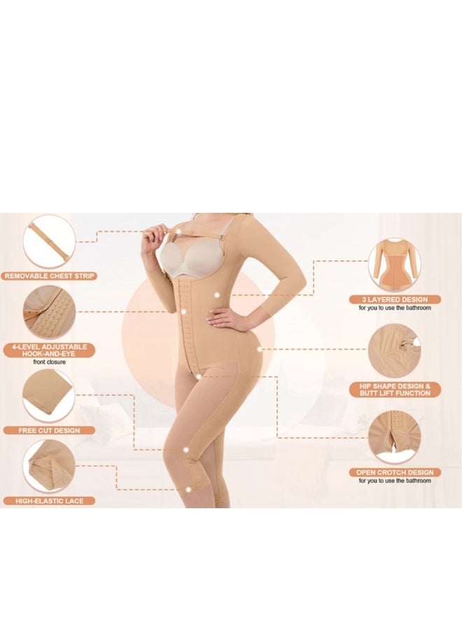 Full Body Shaper For Tightening Sagging Skin, Body Sculpting, And Daily Use. Women's Shapewear, Bostpartum And Bost-Bregnancy Girdle - Image 4