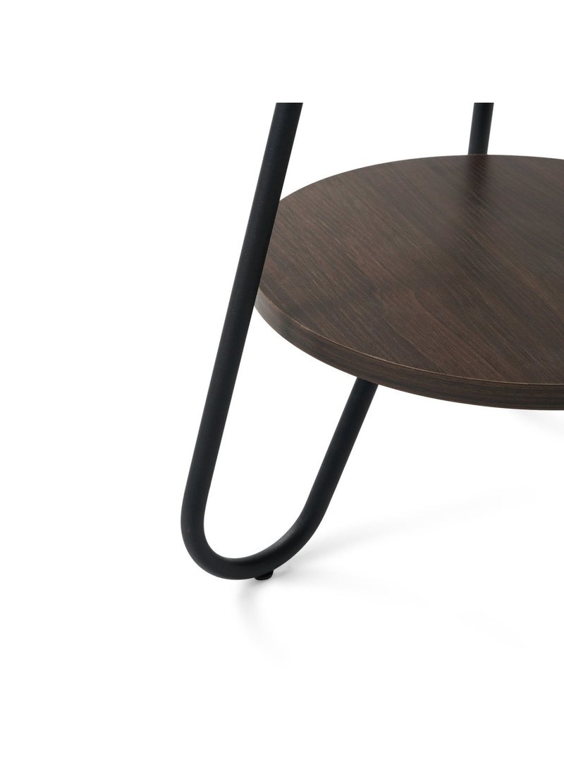 Pan Home Ento Accent Table Round - Black - Image 5