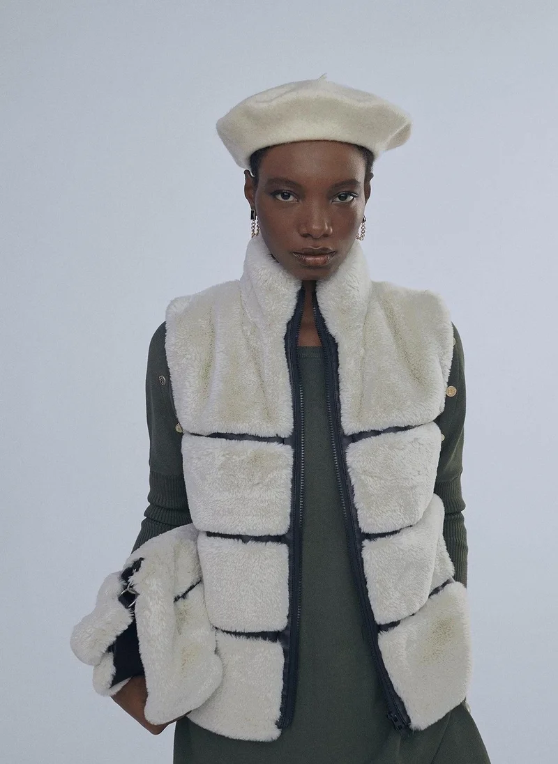 Lola Casademunt Fur waistcoat