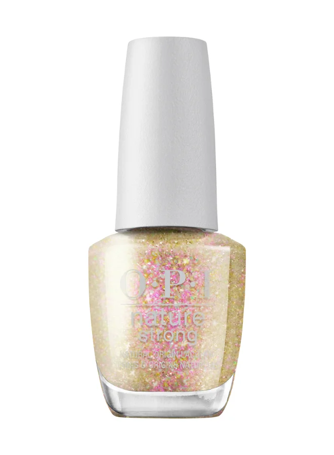 أو بي آي طلاء أظافر نيتشر سترونج - مليء بالبريق، بريق،  مل