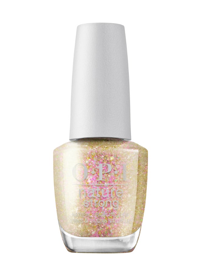 OPI Nature Strong Nail Lacquer - Mind-Full Of Glitter, Glitter, 15Ml  - Image 1