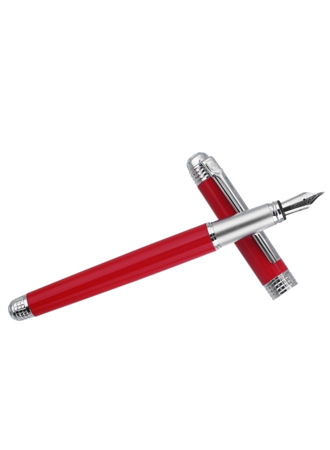 Pimio (Pimio) Pen Signature Pen Men And Women Business Office Adult Student Ink Pen 0.5Mm M09 Bright Red - Image 3