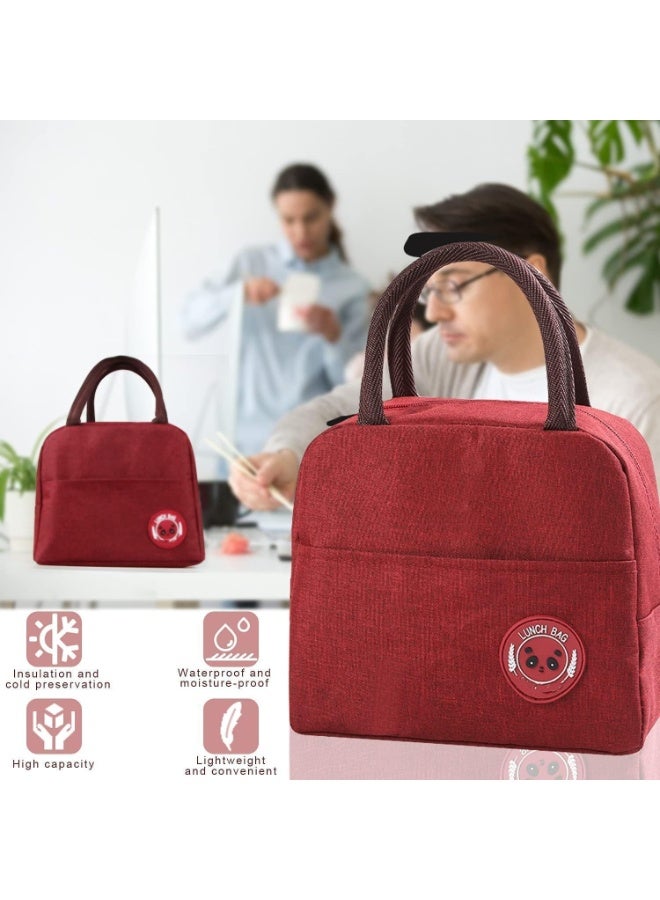 FALMER Lunch Bag Insulated Tote Bag Lunch Box Reusable Cooler Bag Lunch Container Waterproof Lunch Holder for Women,Men,Student and Kid - Image 5