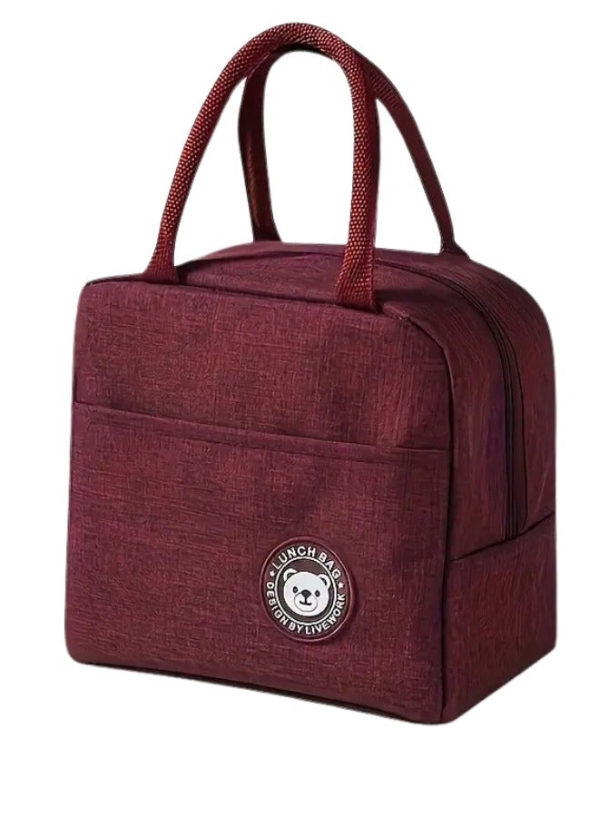 FALMER Lunch Bag Insulated Tote Bag Lunch Box Reusable Cooler Bag Lunch Container Waterproof Lunch Holder for Women,Men,Student and Kid - Image 1