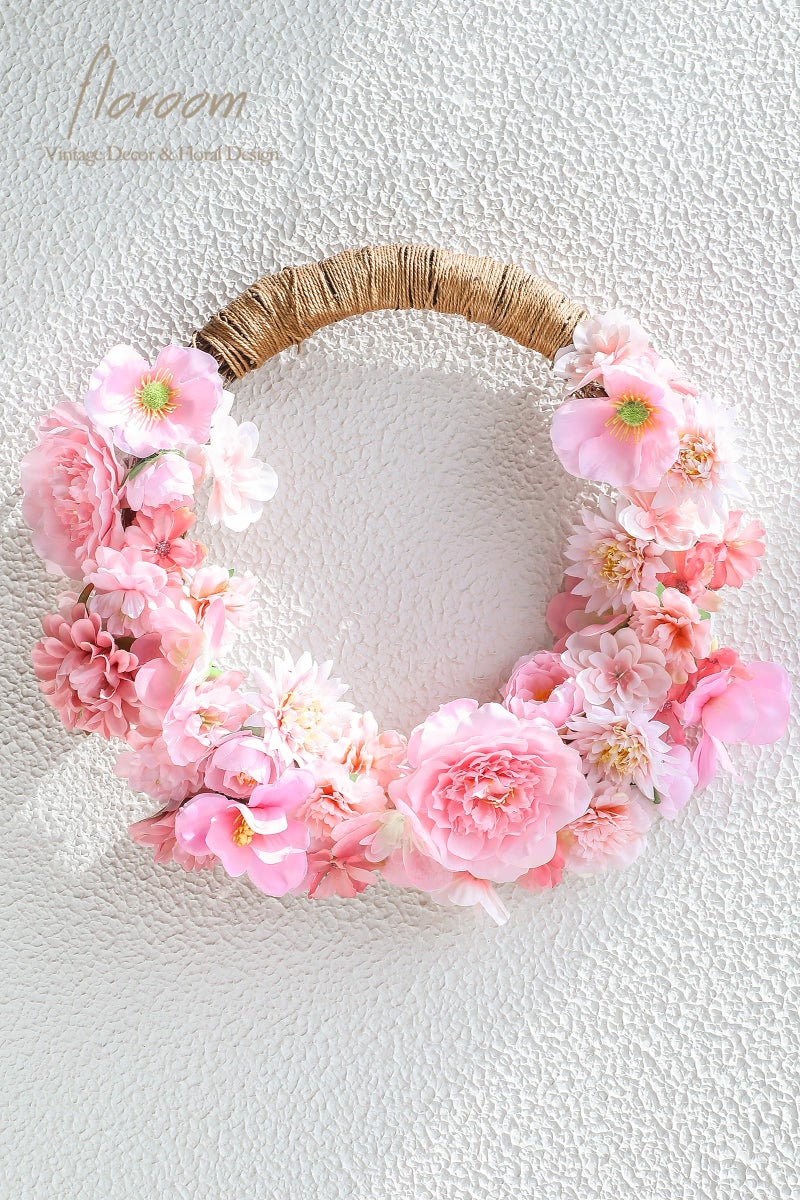 Floroom Mini Artificial Flower Heads Pink & Blush Fake Peony Daisy Rose Multicolor Small Faux Silk Flower Heads for Cake Craft Garland Wedding Party Graduation Cap DIY Home Decoration, 0.8"-3.6" - Image 4