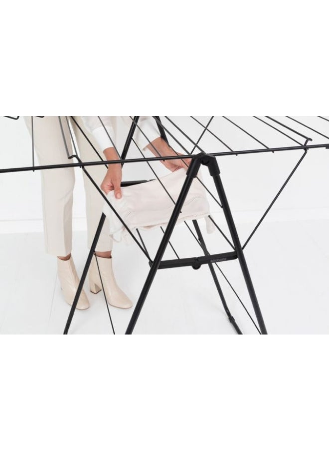 brabantia Hangon Foldable Space-Saving Drying Rack Matte Black 15 m  - Image 5