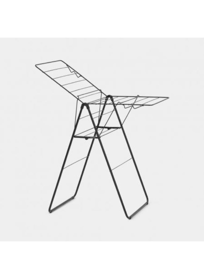 brabantia Hangon Foldable Space-Saving Drying Rack Matte Black 15 m  - Image 2
