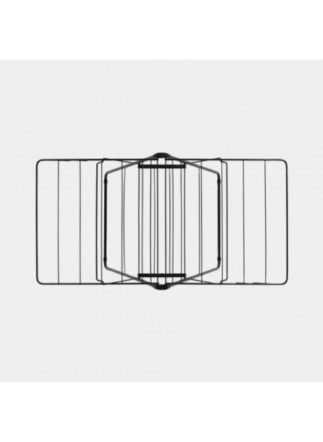 brabantia Hangon Foldable Space-Saving Drying Rack Matte Black 15 m  - Image 3