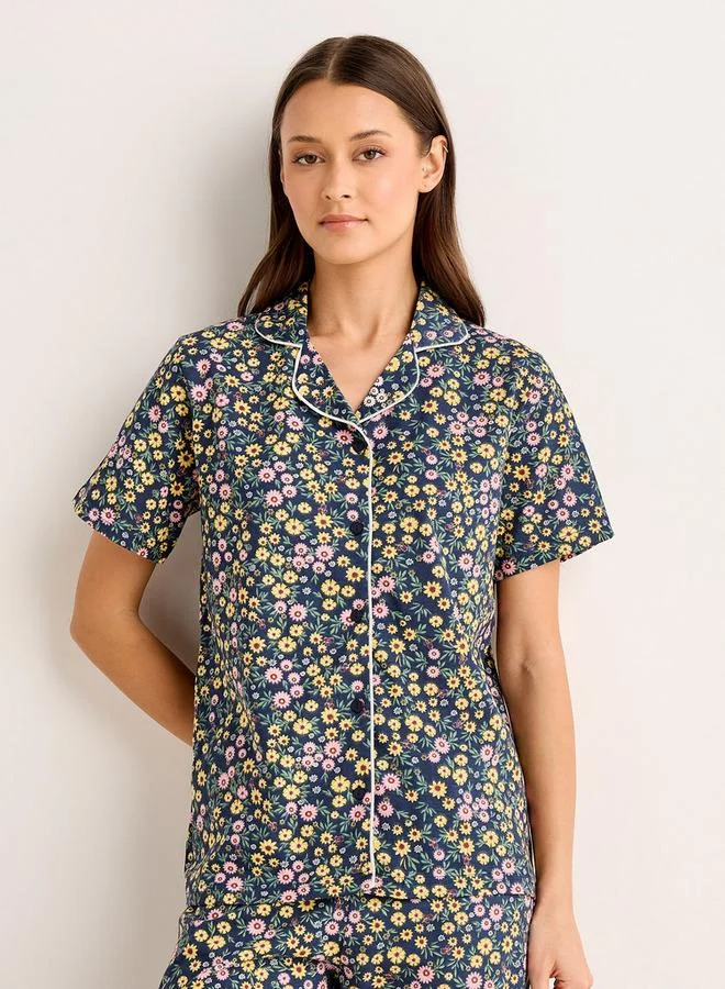 سبلاش فيڤ Pyjama Set Button-Down Shirt and Pants