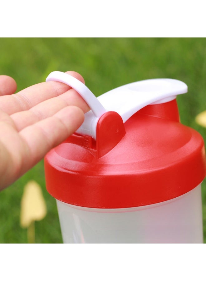 Hugifts 600ml Sports Shaker Bottle with 7-Day Pill Organizer & Mixing Ball, Portable Gym Protein Water Cup - Image 5